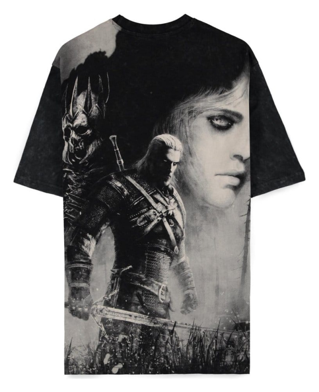 The Witcher T-Shirt Geralt and Yennefer L 1