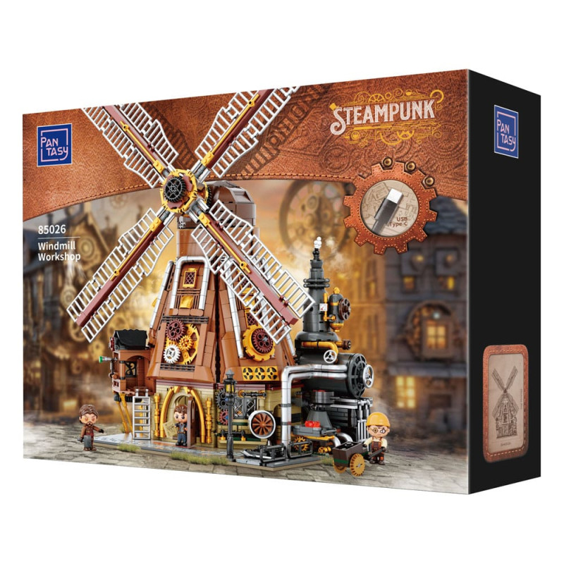 Pantasy Original Construction Steampunk Windmill Workshop 4