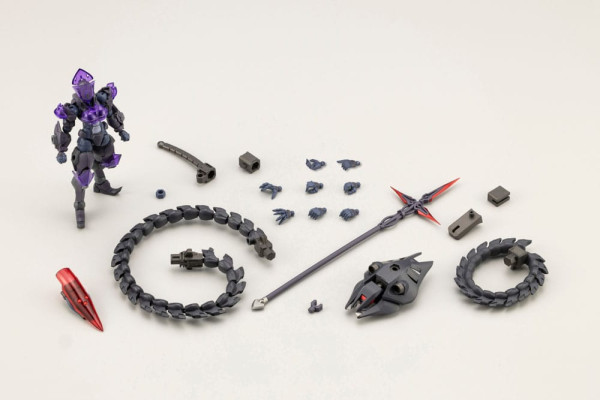 Hexa Gear Plastic Model Kit 1/24 Governor Ex Armore Type: Bishop Noir 9 cm 7