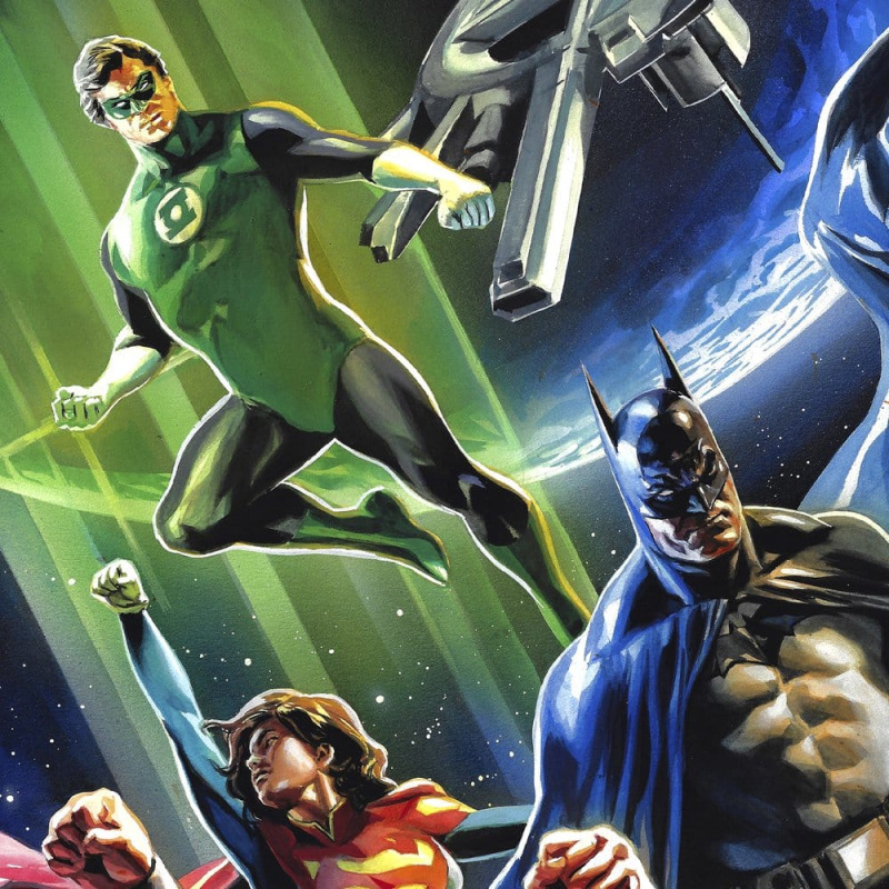 DC Comics Fine Art Print Justice League Unlimited 46 x 61 cm - unframed 1