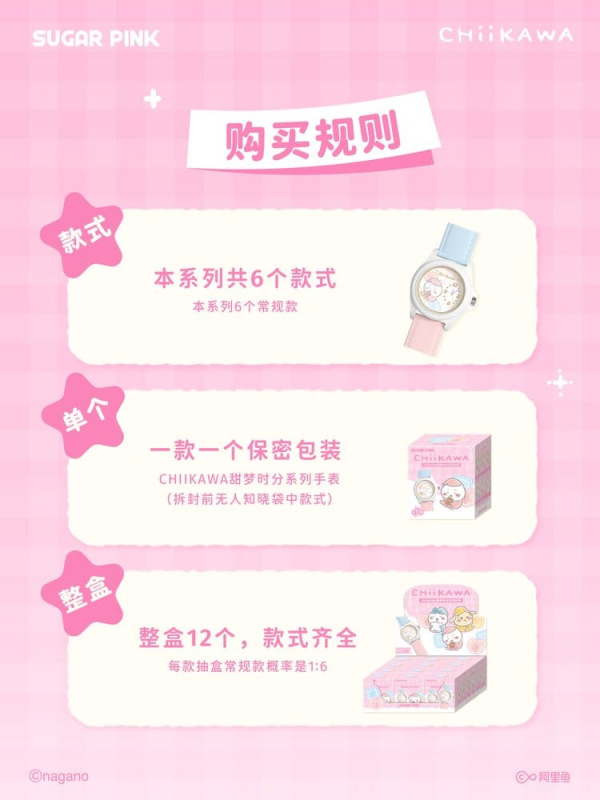 Chiikawa Watch Collection Blind Box Display (12) 5