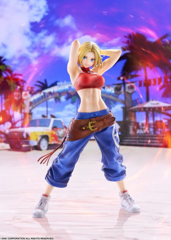 Fighting Girls Collection The King of Fighters XV PVC Figure 1/7 Blue Mary 26 cm 1