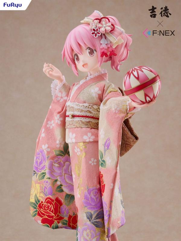 Puella Magi Madoka Magica F:NEX PVC Statue 1/4 Rebellion Madoka Kaname Japanese Doll 43 cm