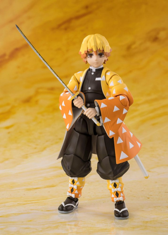 Demon Slayer: Kimetsu no Yaiba S.H.Figuarts Action Figure Zenitsu Agatsuma 14 cm 1