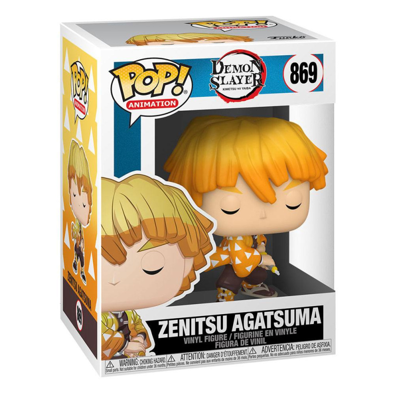 Demon Slayer POP! Animation Vinyl Figure Zenitsu Agatsuma 9 cm 1