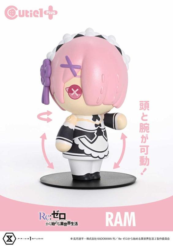 Re:Zero Starting Life in Another World Cutie1 Plus PVC Figure Ram 9 cm 11