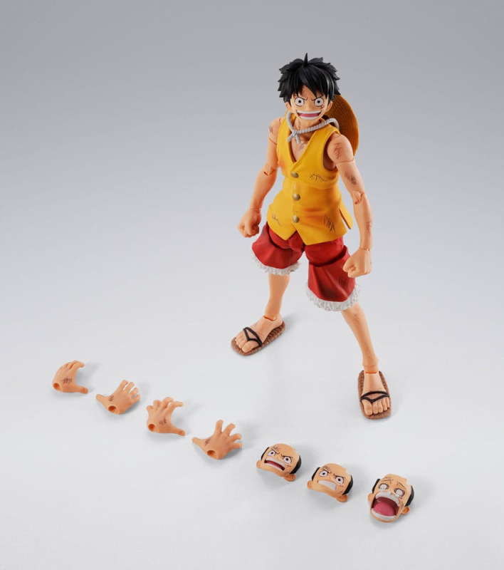 One Piece S.H.Figuarts Action Figure Monkey D. Luffy Marineford 15 cm 9