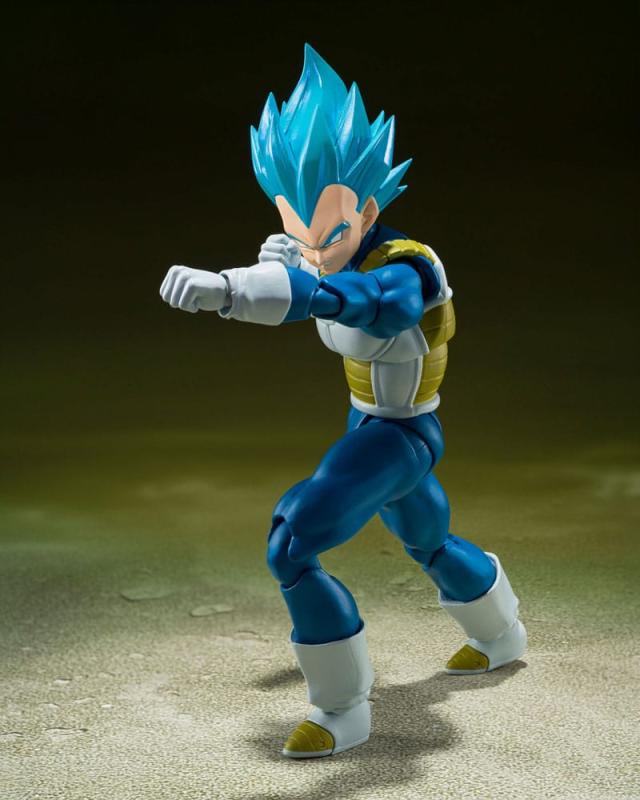 Dragon Ball Super S.H. Figuarts Action Figure Super Saiyan God Super Saiyan Vegeta -Unwavering Saiya