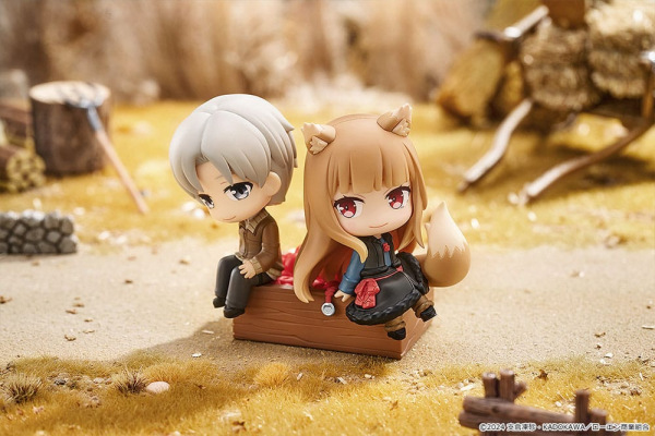 Spice and Wolf: Merchant Meets the Wise Wolf Mini Memory Mini Figure Lawrence & Holo 8 cm 6