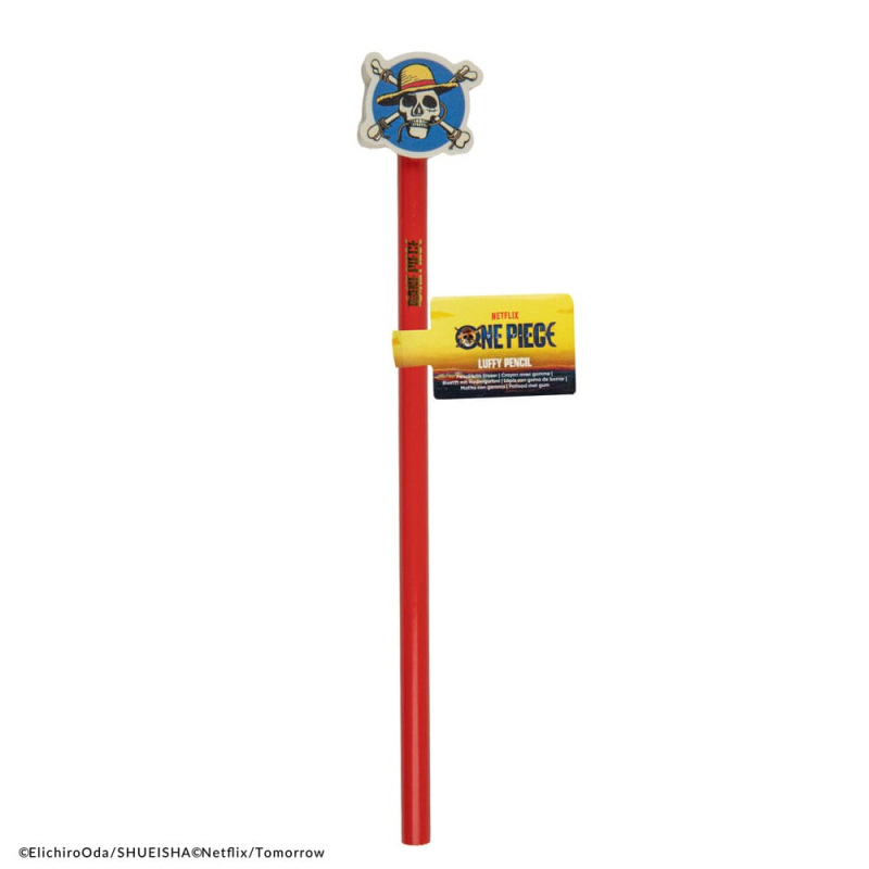 One Piece Pencils with Eraser Topper Luffy 2