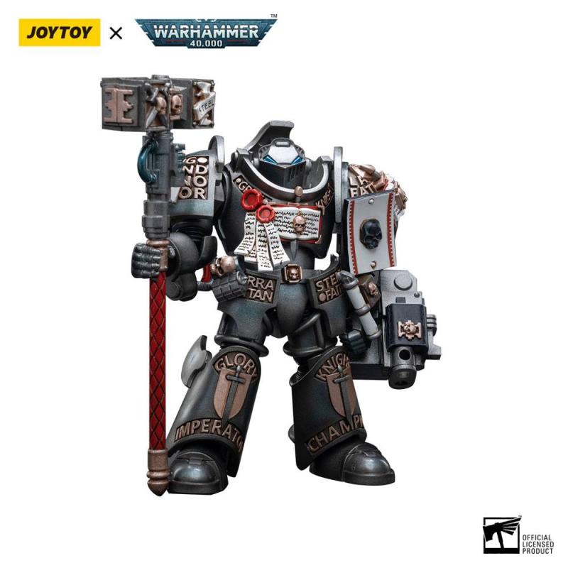 Warhammer 40k: Grey Knights Terminator Caddon Vibova 1/18 Action Figure - Joy Toy (CN)