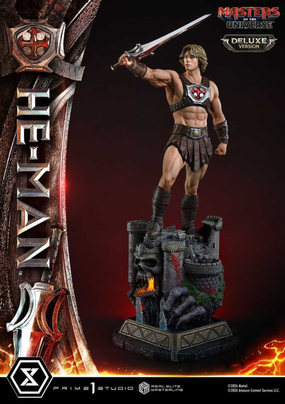 Masters of the Universe (2026 Film) Real Elite Masterline Series Statue 1/3 He-Man Deluxe Version 11 12