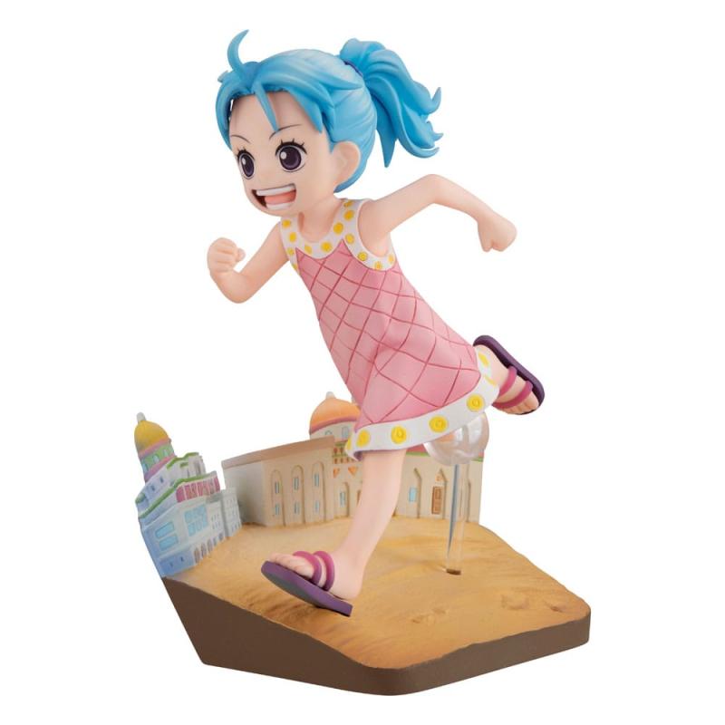 One Piece G.E.M. Series PVC Statue Nefertari Vivi Run! Run! Run! 12 cm 1