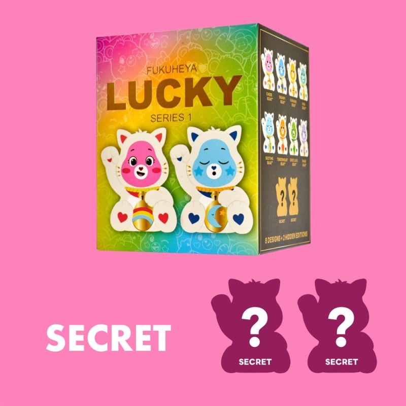 Care Bears Plush Figures Fukuheya 8 cm Blind Box Display (8) 5