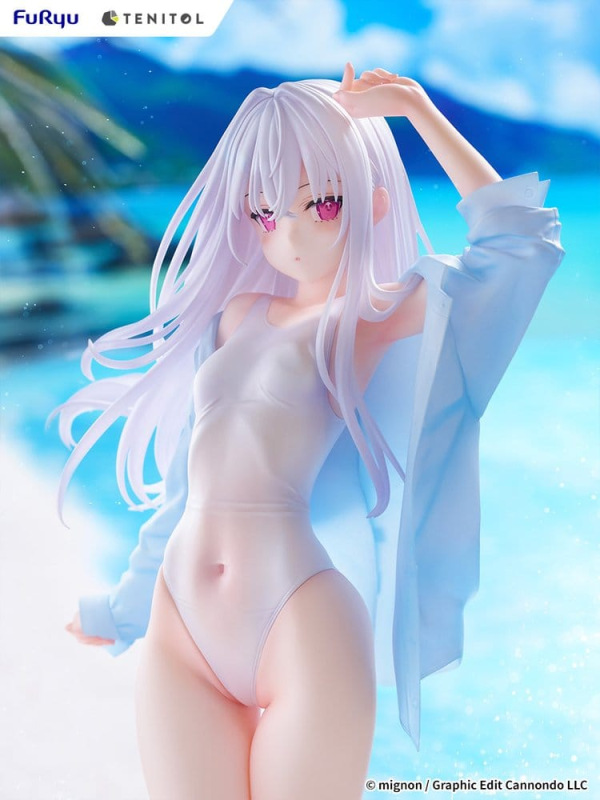 Mignon Works Tenitol Tall PVC Figure Shiro Swimsuit Ver. 30 cm 13