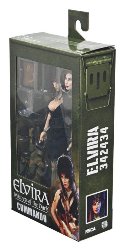 Elvira: Mistress of the Dark Clothed Action Figure Commando Elvira 20 cm 4