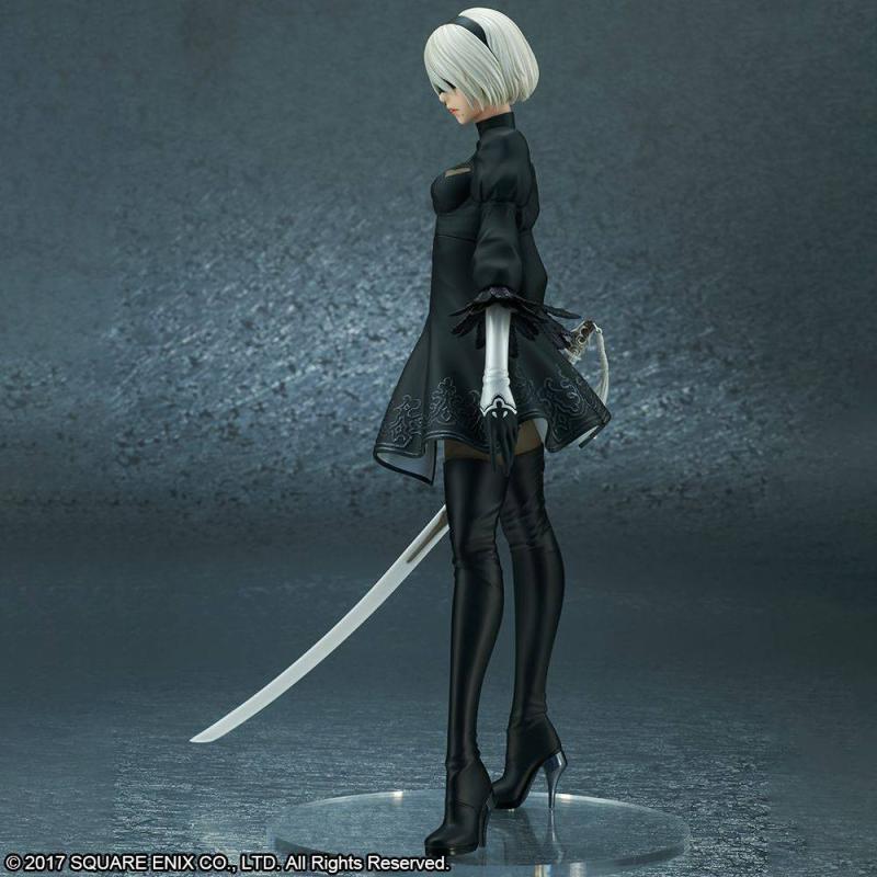 NieR:Automata PVC Statue 2B (YoRHa No. 2 Type B) Deluxe Version 28 cm