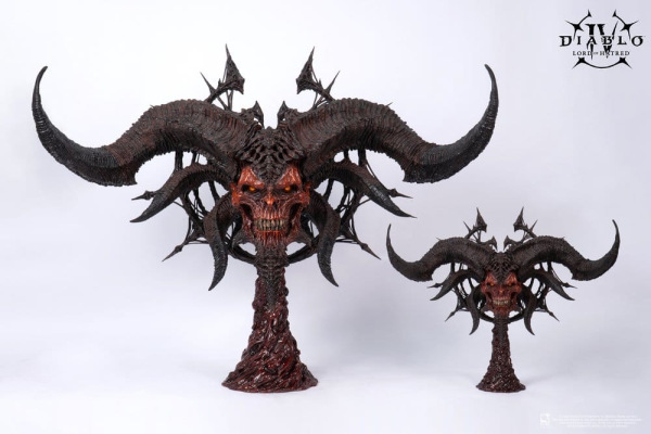 Diablo IV Art Mask Replica 1/2 Scale Mephisto 43 cm 8