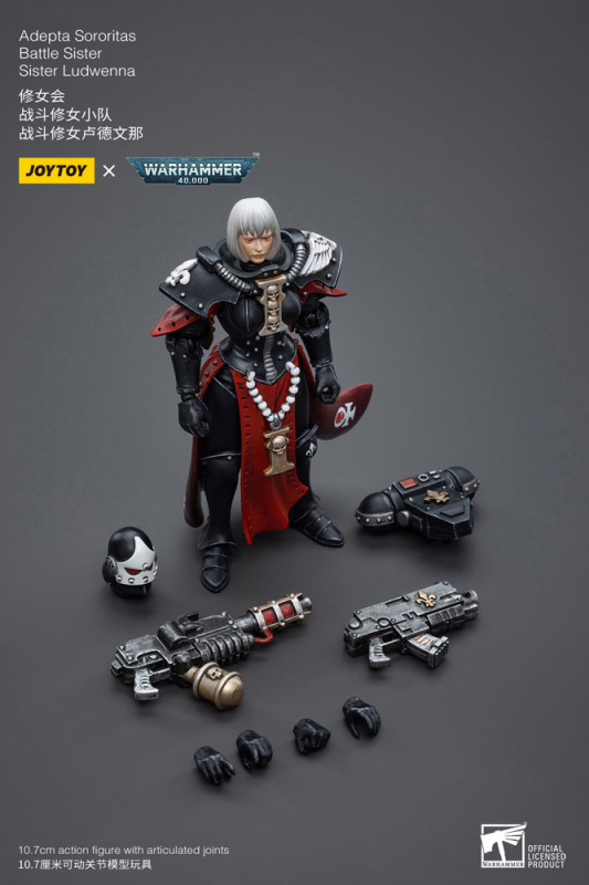 Warhammer 40k Action Figure 1/18 Adepta Sororitas Battle Sister Sister Ludwenna 10 cm 7