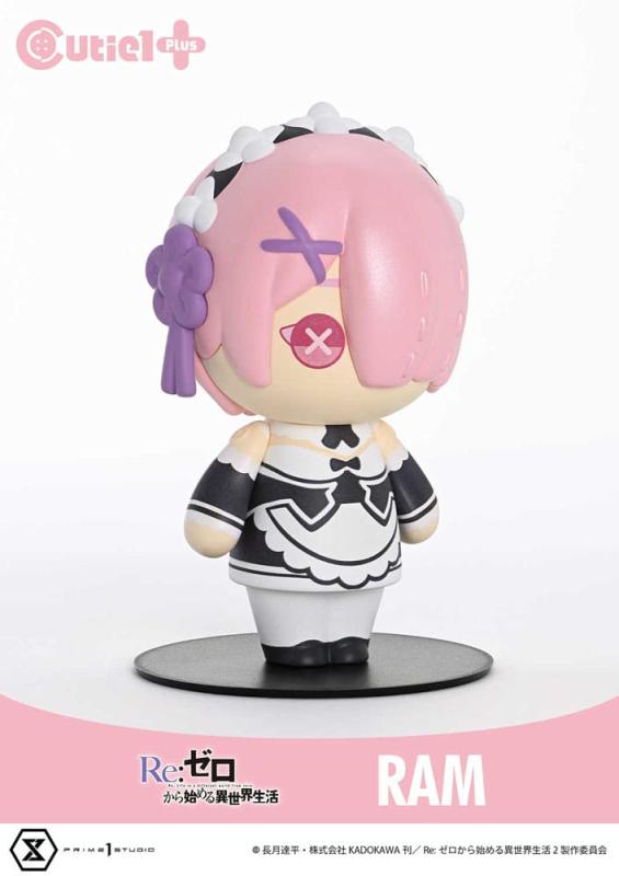 Re:Zero Starting Life in Another World Cutie1 Plus PVC Figure Ram 9 cm 6