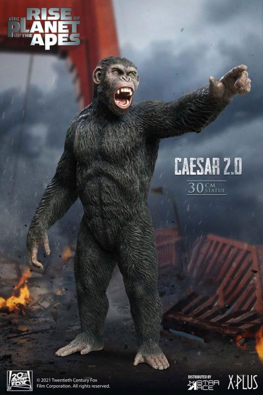 Rise of the Planet of the Apes: Caesar 2.0 30 cm Statue - Star Ace Toys