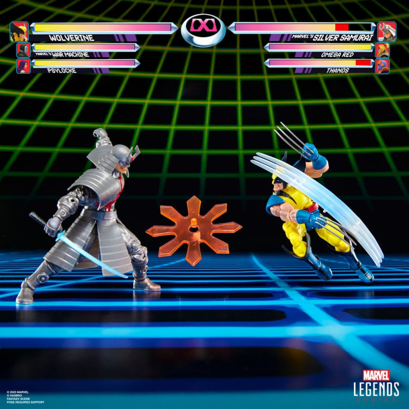 Marvel Legends Gamerverse Action Figure 2-Pack Wolverine vs. Silver Samurai 15 cm 3
