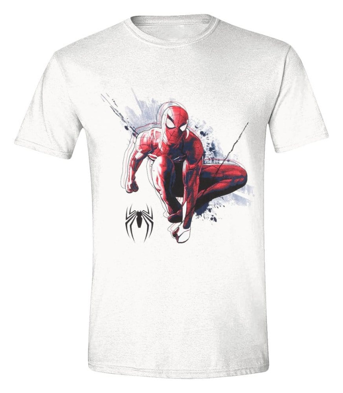 Spider-Man 2 T-Shirt Swinging Size S