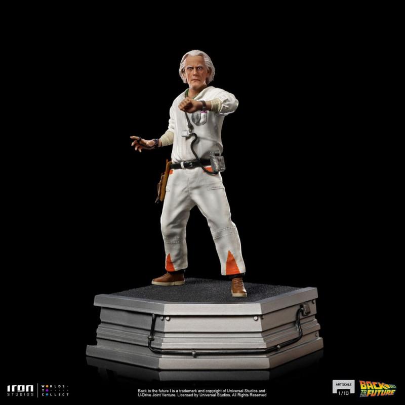 Back to the Future: Doc Brown 1/10 Art Scale Statue - Iron Studios