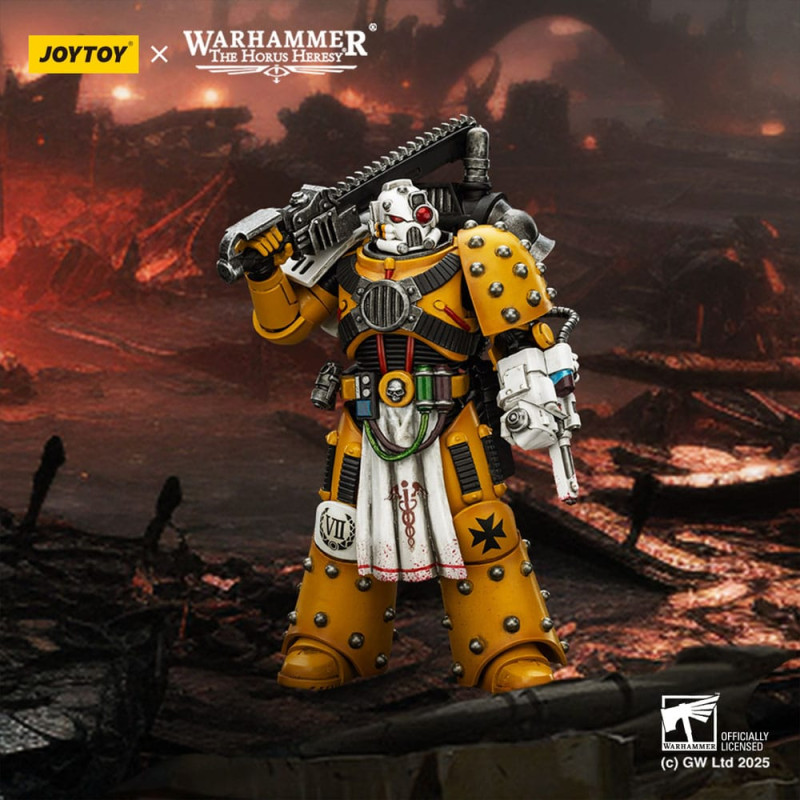 Warhammer 40,000: imperial Fists Action Figure Legion Apothecary 12 cm 10
