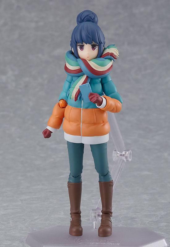 Laid-Back Camp Figma Action Figure Rin Shima DX Edition 13 cm