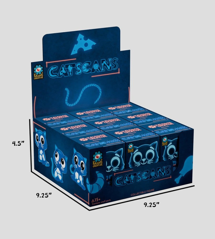 Catscans Mini Figures S1 6 cm Blind Box Display (9) 11