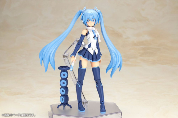 Frame Arms Girl x Hatsune Miku Plastic Model Kit Frame Music Girl Snow Miku Another Color Ver. 15 cm 6