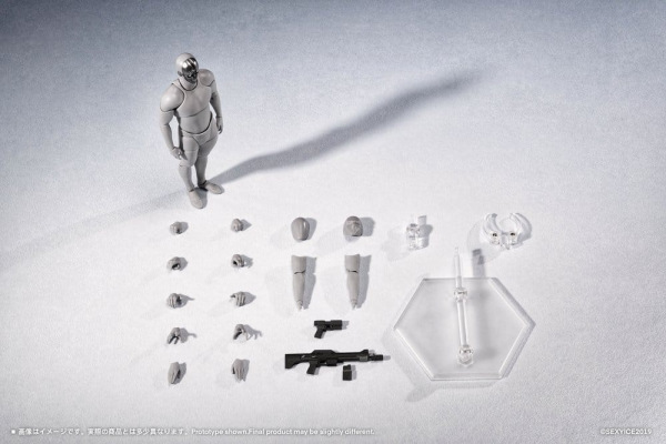 Original Character Series Neural Interface Action Figure 1/12 Bioroid-Troy 020 15 cm 4