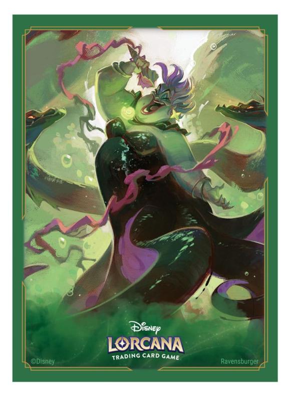 Disney Lorcana TCG Card Sleeves Ursula (65) 1