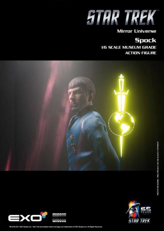 Star Trek The Original Series: Mirror Universe Spock 1/6 Action Figure - Exo-6