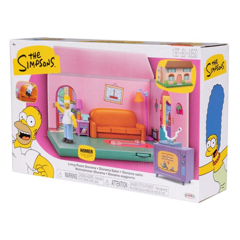 Simpsons Mini Figure Playset Living Room