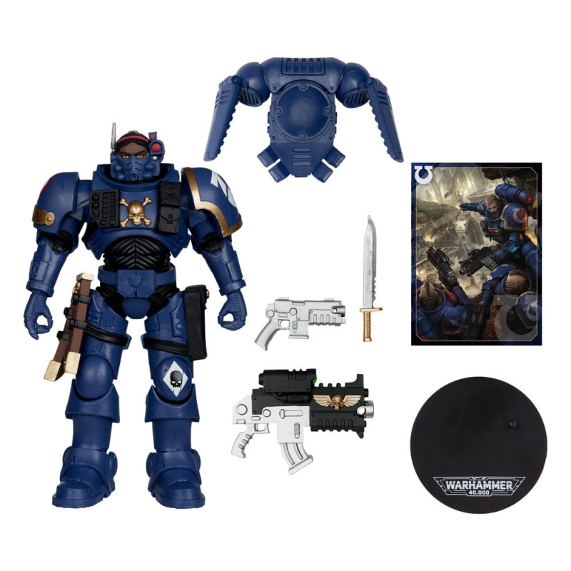 Warhammer 40,000 Action Figure Lieutenant in Phobos Armor (Ultramarines) 18 cm 1