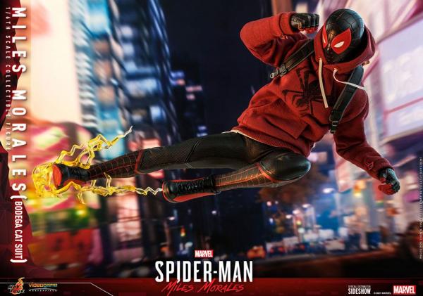 Spider-Man: Miles Morales Bodega Cat Suit 1/6 Videogame Action Figure - Hot Toys