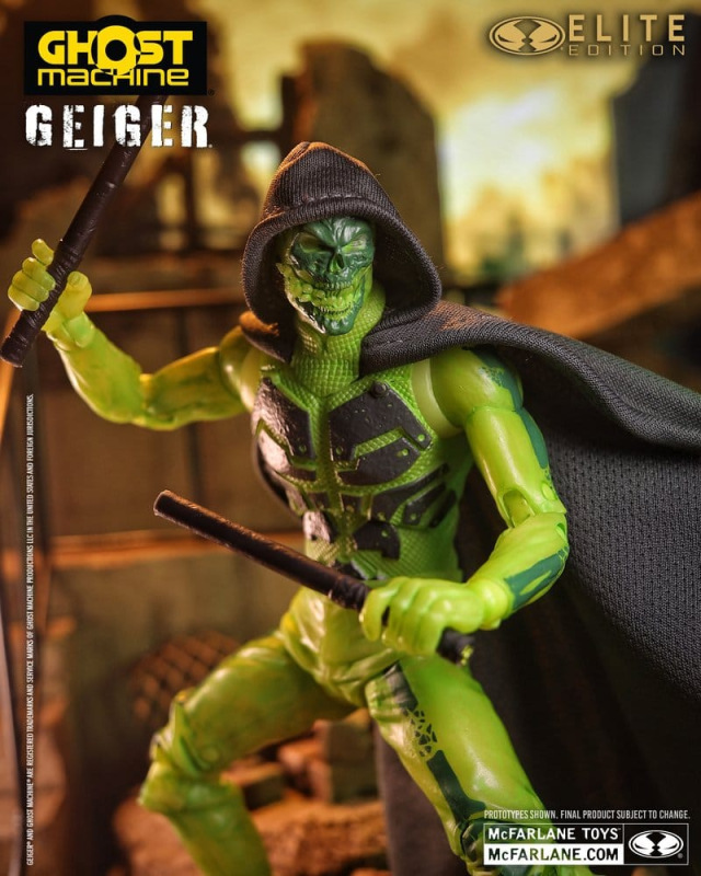 Ghost Machine McFarlane Elite Edition Deluxe Action Figure Geiger 18 cm 10
