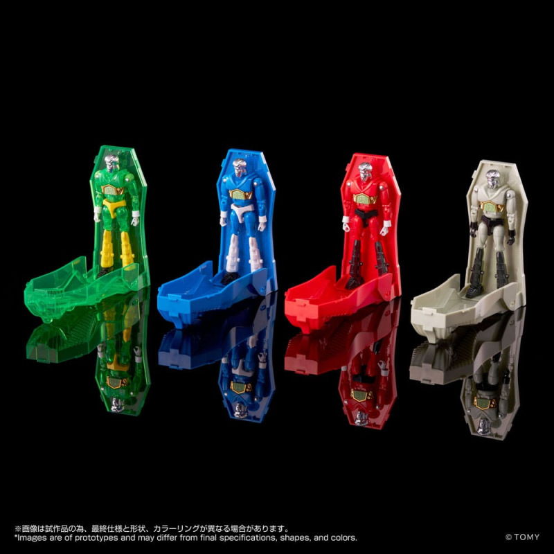Legacysoul Action Figure Microman Command No. 2 4er Set 4