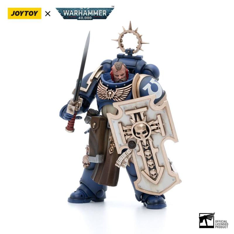 Warhammer 40k: Ultramarines Bladeguard Veteran 1/18 Action Figure - Joy Toy (CN)