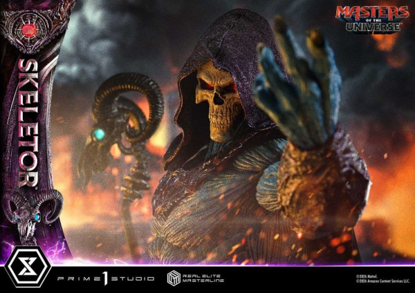 Masters of the Universe (2026 Film) Real Elite Masterline Series Statue 1/3 Skeletor 95 cm 5