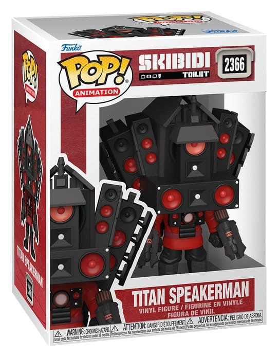 Skibidi Toilet POP! Rocks Vinyl Figure Titan Speakerman 9 cm 1