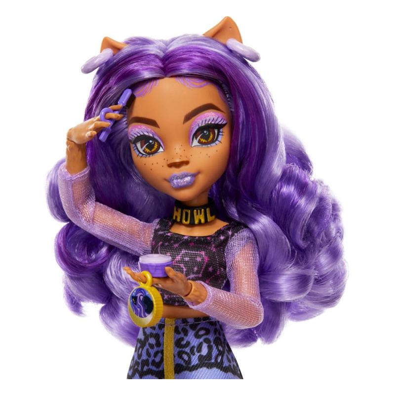 Monster High Skulltimate Secrets: Fearidescent Doll Clawdeen Wolf 25 cm