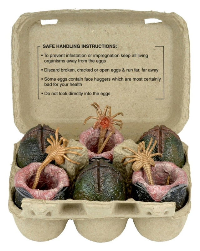 Aliens 6-Pack Accessory Pack Carton of Alien Eggs (40th Anniversary)