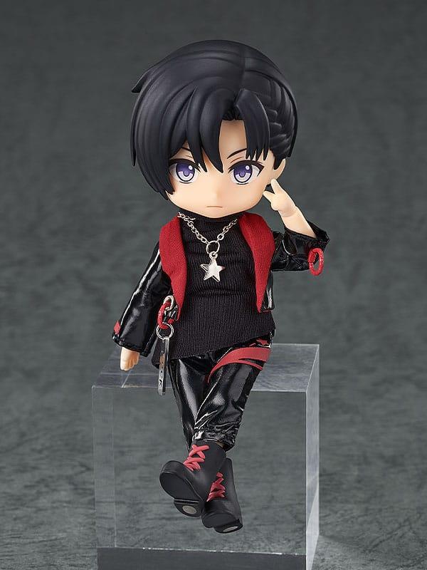 Original Character Accessories for Nendoroid Doll Figures Outfit Set: Idol Outfit - Boy (Deep Red)