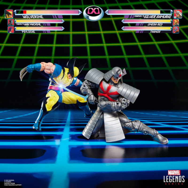 Marvel Legends Gamerverse Action Figure 2-Pack Wolverine vs. Silver Samurai 15 cm 4