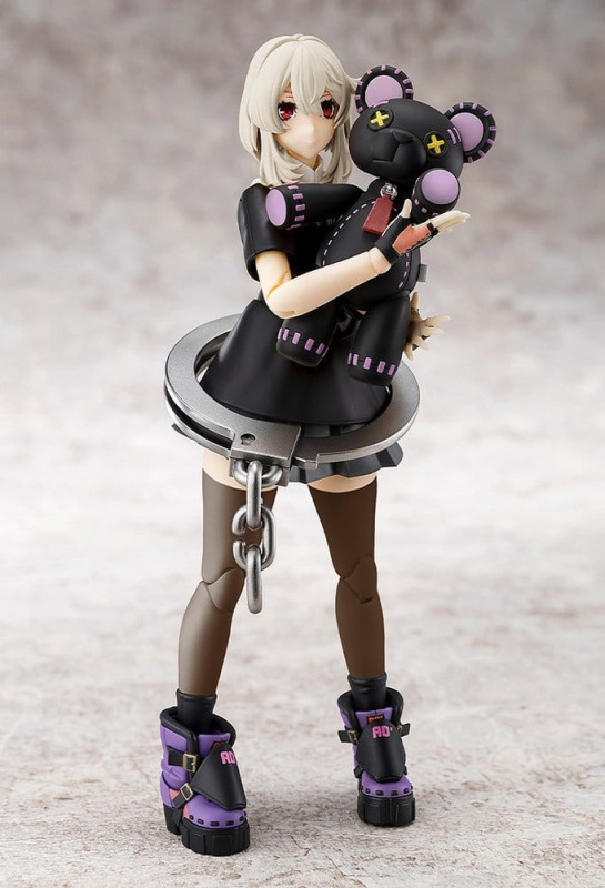 Guilty Gear Strive Plastic Model Kit Bridget Articulated Purple Color Ver. 14 cm 7