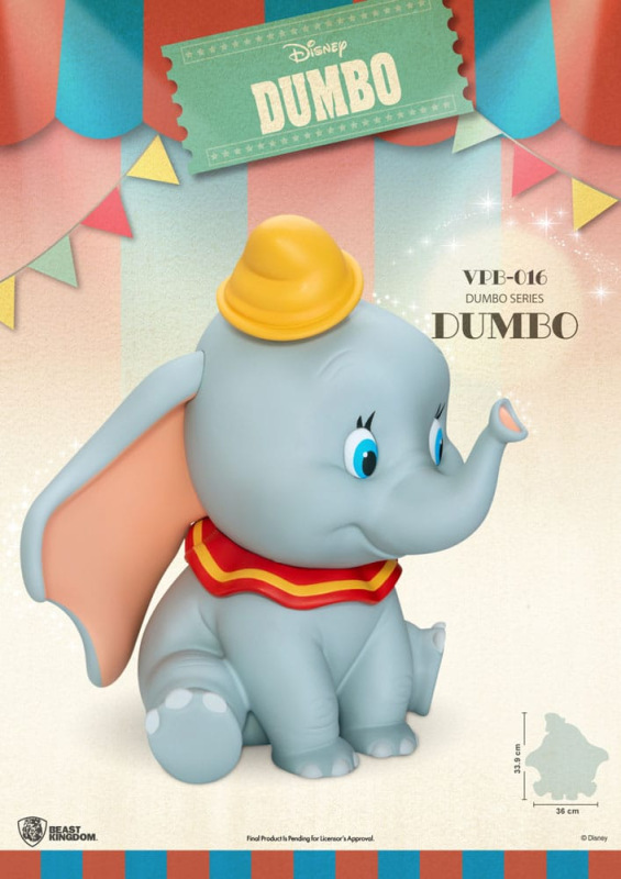 Disney Funktional Figure Vinyl Bank Dumbo 34 cm 2
