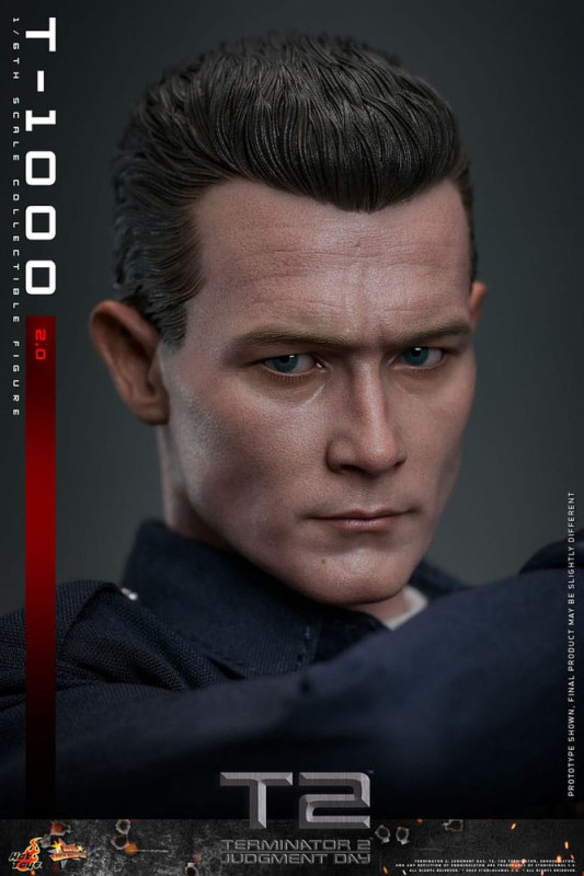 Terminator 2 Movie Masterpiece Action Figure 1/6 T-1000 (2.0) 31 cm 13